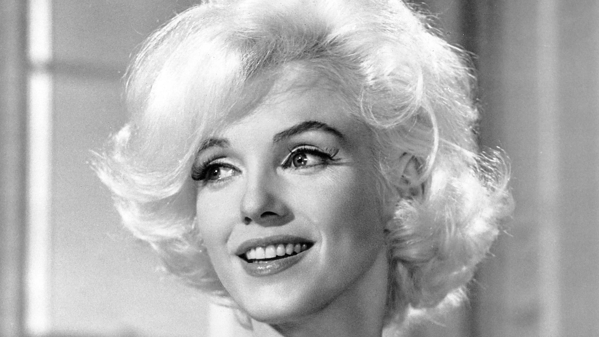 Portrait der Schauspielerin Marilyn Monroe (1926-1962). Portrait der Schauspielerin Marilyn Monroe (1926-1962).