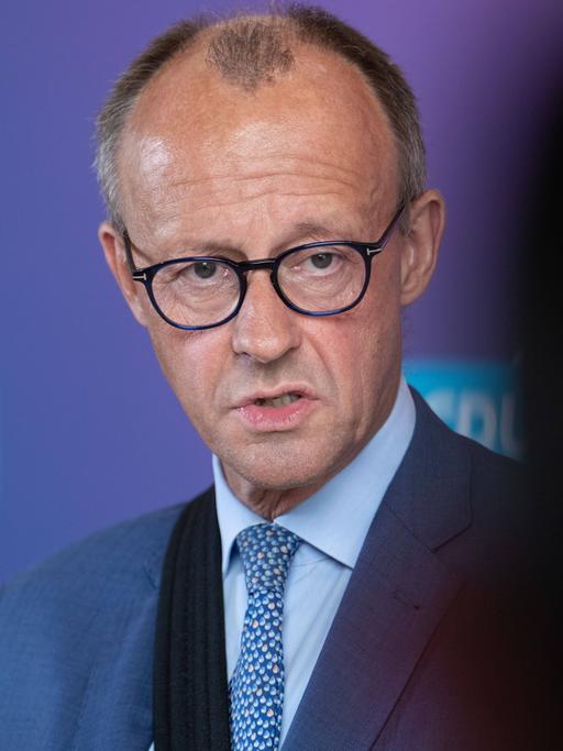 Der CDU-Bundesvorsitzende Friedrich Merz