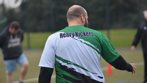 Spieler der Heavy Kickers in Selm (NRW)