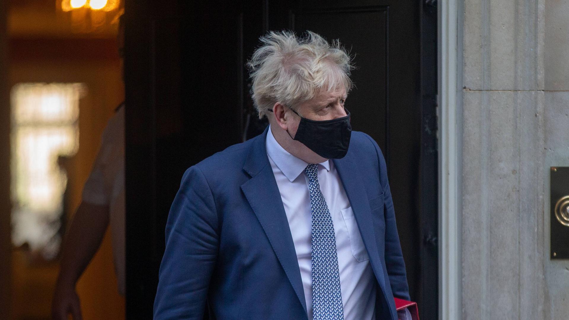 Das Foto zeigt Boris Johnson. Das Foto zeigt Boris Johnson.