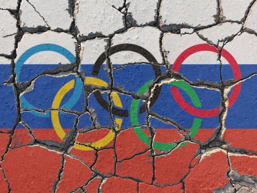 Symbolbild zum russischen Sport und dem drohenden Ausschluss von den olympischen Spielen