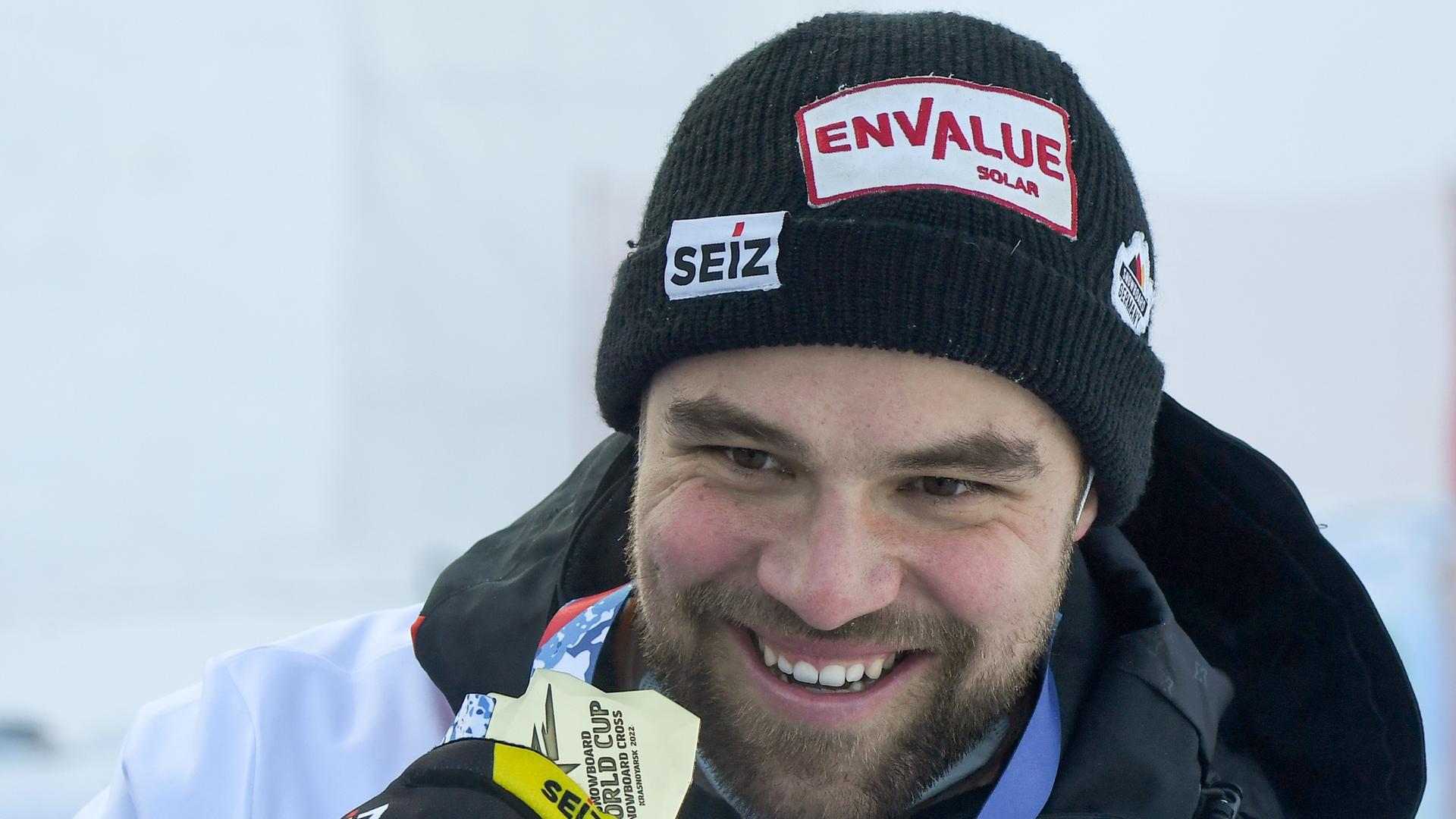 Der deutsche Snowboardcrosser Martin Nörl Der deutsche Snowboardcrosser Martin Nörl