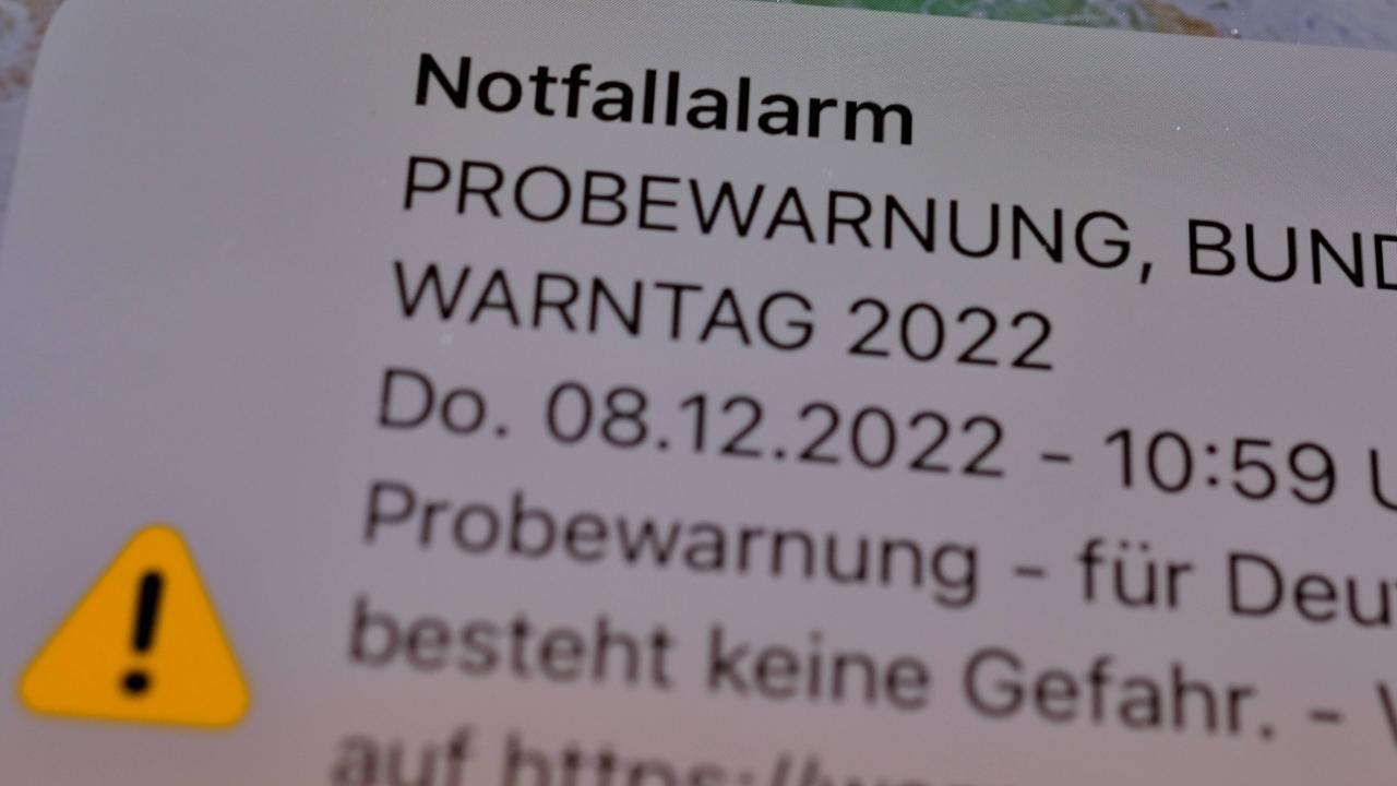 Bundesamt - Mehr Als 90 Prozent Der Bevölkerung Wurden Am Warntag 2022 ...