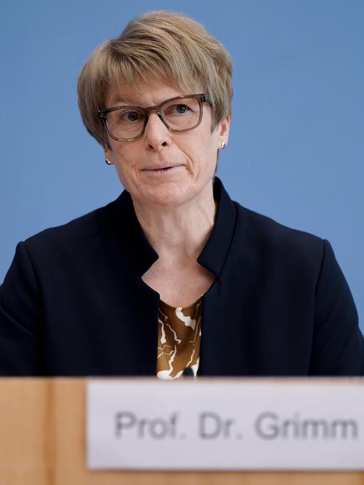 Die Wirtschaftswissenschaftlerin Veronika Grimm, Mitglied im Sachverständigenrat zur Begutachtung der gesamtwirtschaftlichen Entwicklung