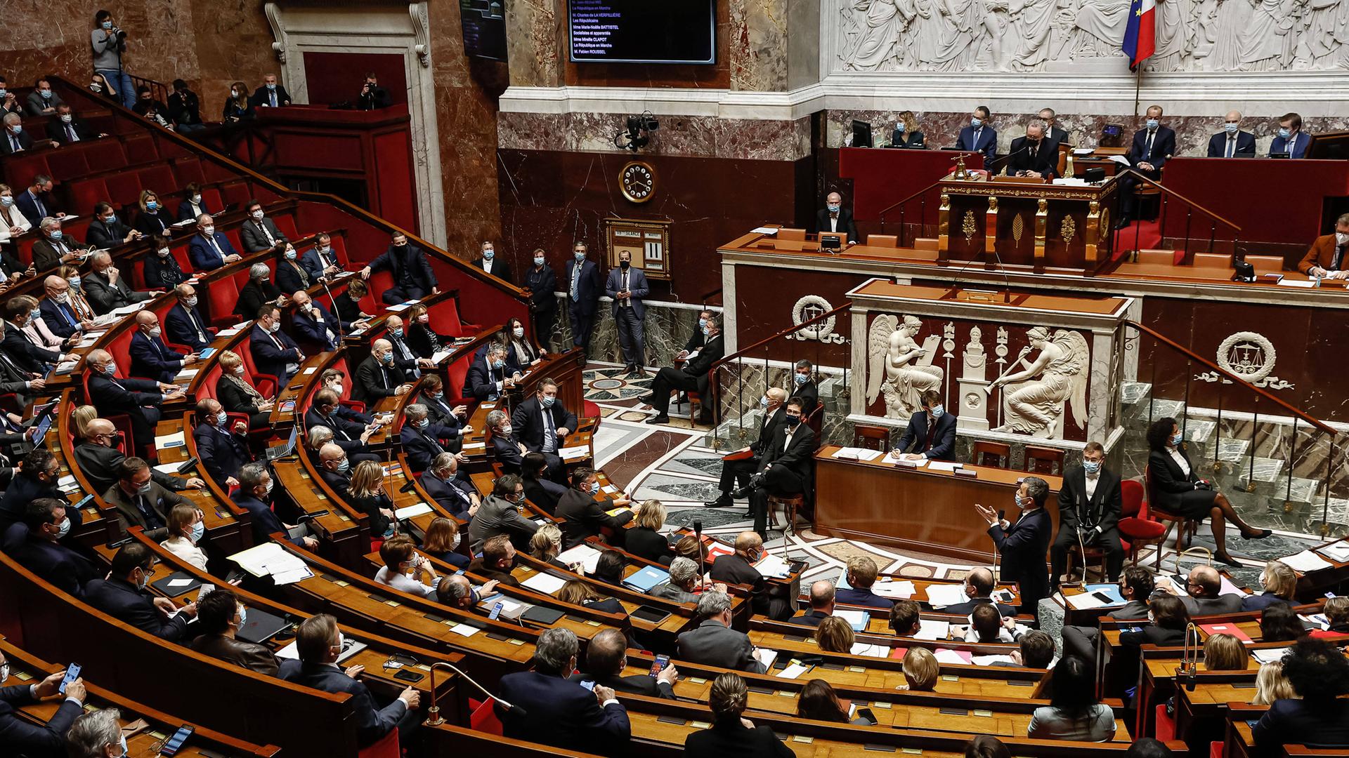 Die französische Nationalversammlung Die französische Nationalversammlung