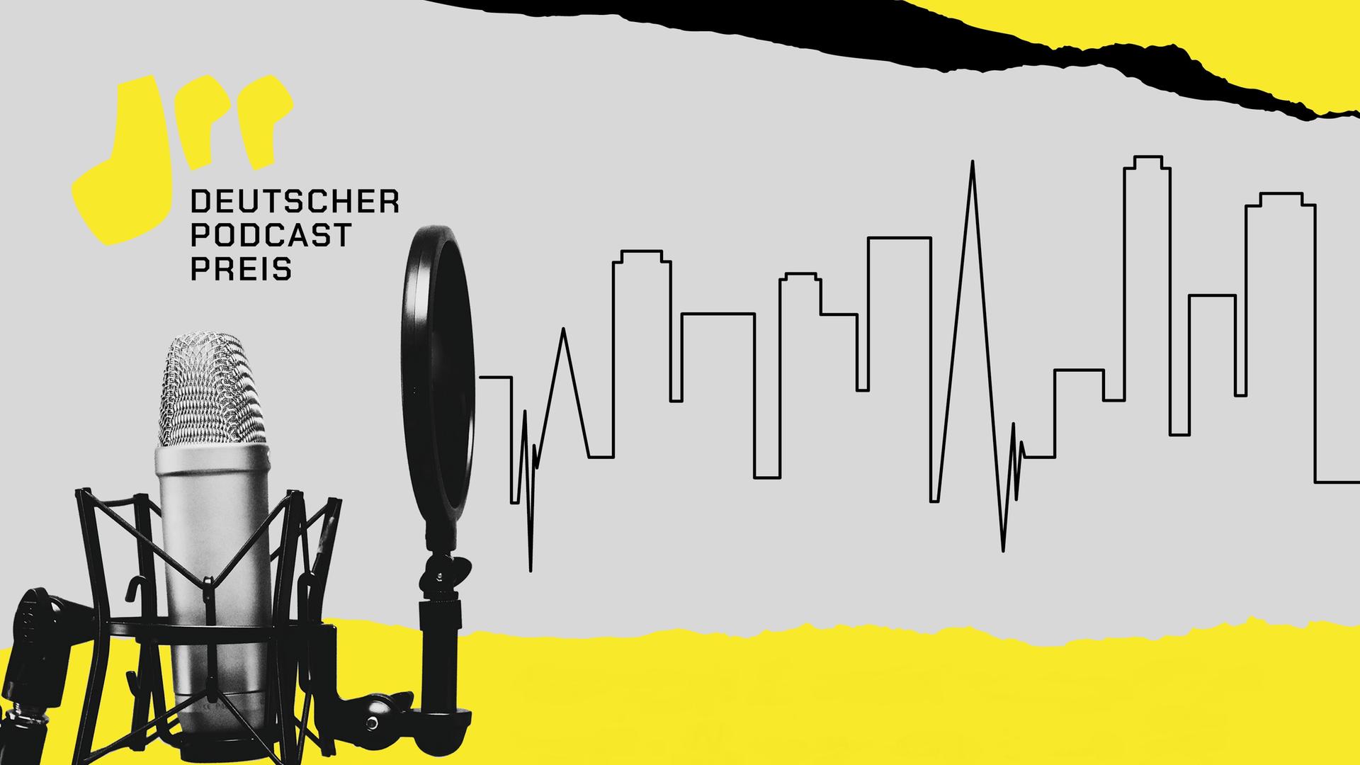 Das Plakat des Deutschen Podcast Preises 2022