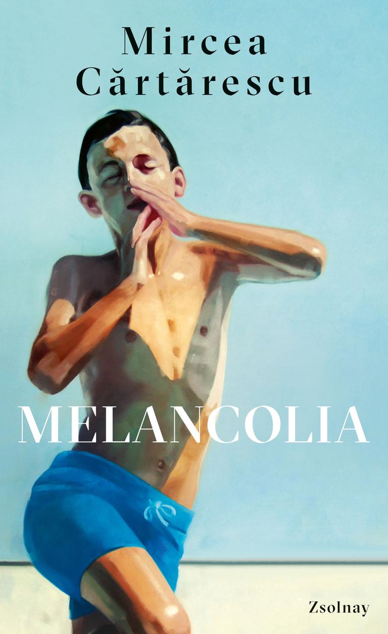 Buchcover von Mircea Cartarescus "Melancolia". Buchcover von Mircea Cartarescus "Melancolia".