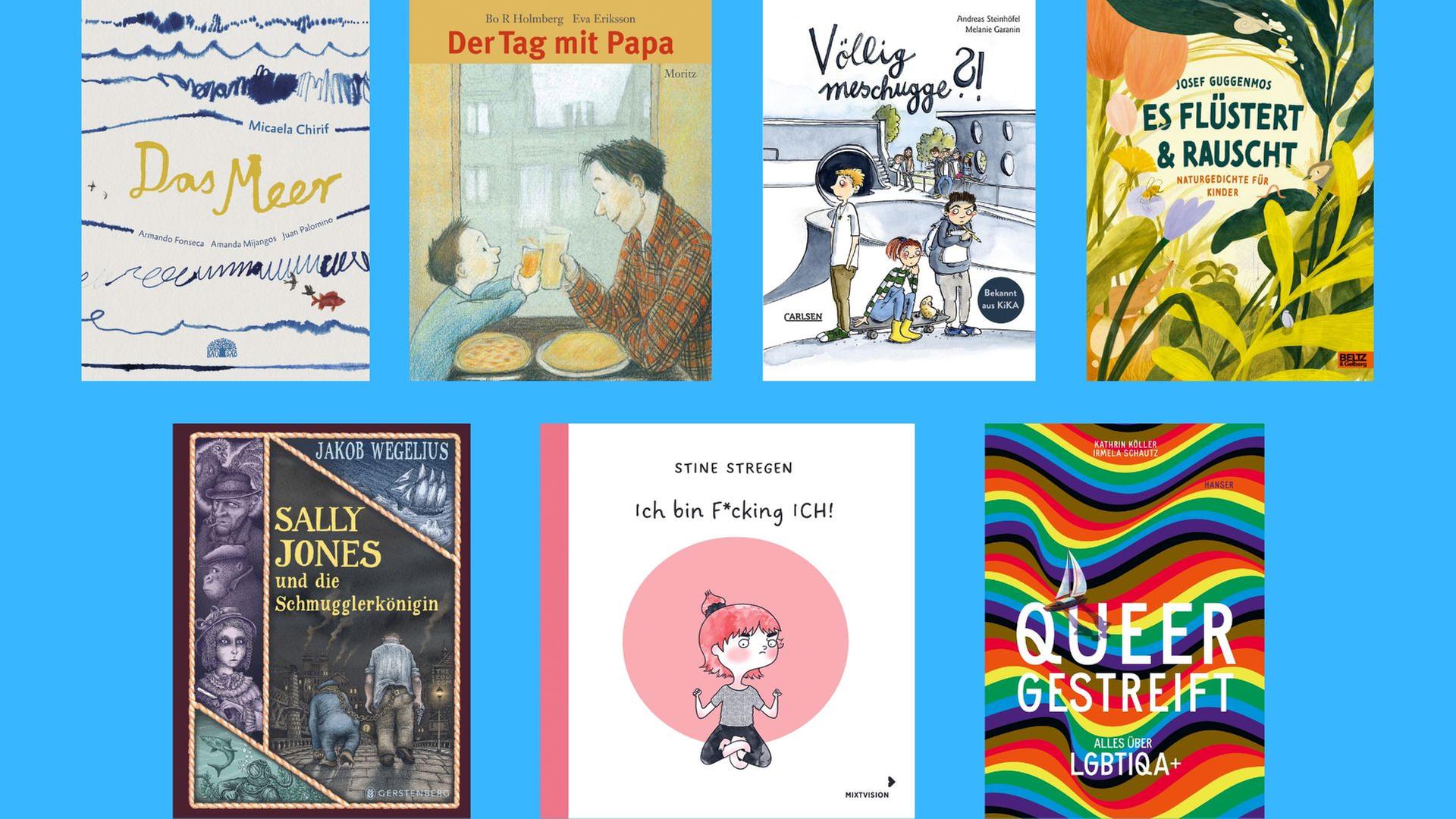 Buchcover der Besten 7 im Juli Buchcover der Besten 7 im Juli
