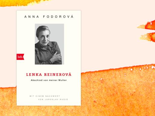 Das Cover zeigt die Schriftstellerin Lenka Reinerová in einer schwarzweißen Porträtfotografie vor neutralem Hintergrund. Reinerová ist eine etwas ältere Dame, die freundlich in die Kamera blickt.