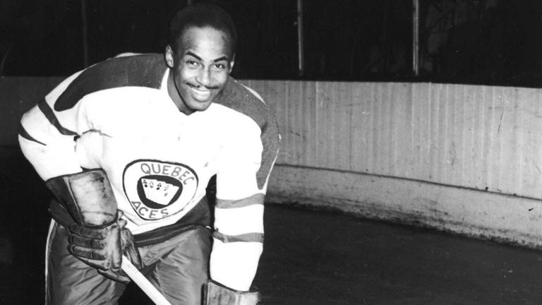 Der Eishockeyspieler Herb Carnegie Der Eishockeyspieler Herb Carnegie