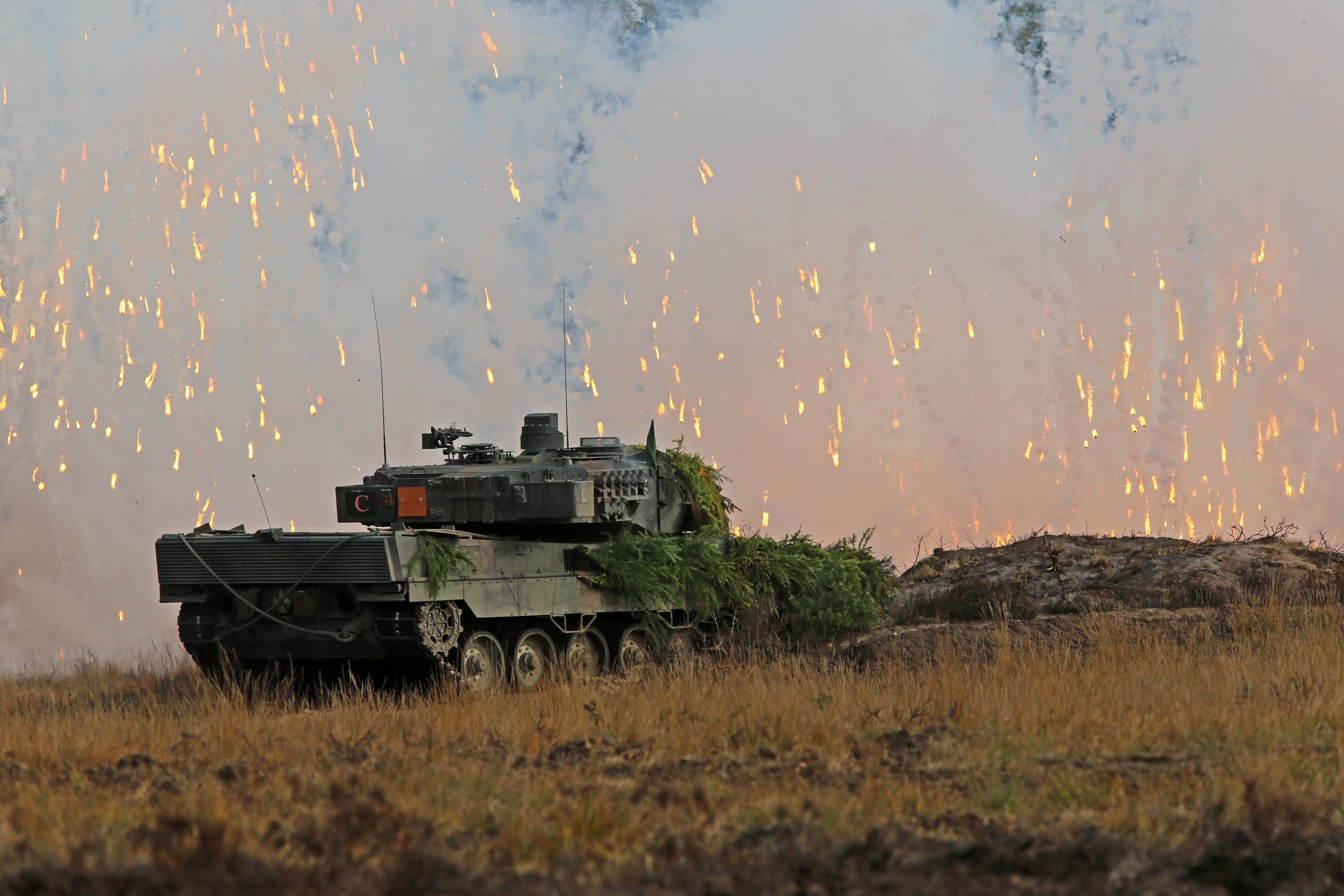 Leopard-Panzer an die Ukraine - Lob und Kritik für Scholz' Panzer-Entscheidung