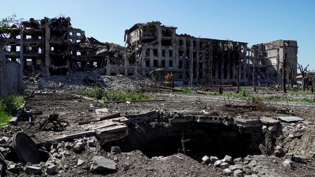 Zerstörungen im ukrainischen Mariupol am 2. Juni 2022