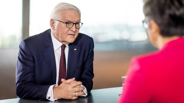 ZDF-Sommerinterview mit Bundespräsident Frank-Walter Steinmeier