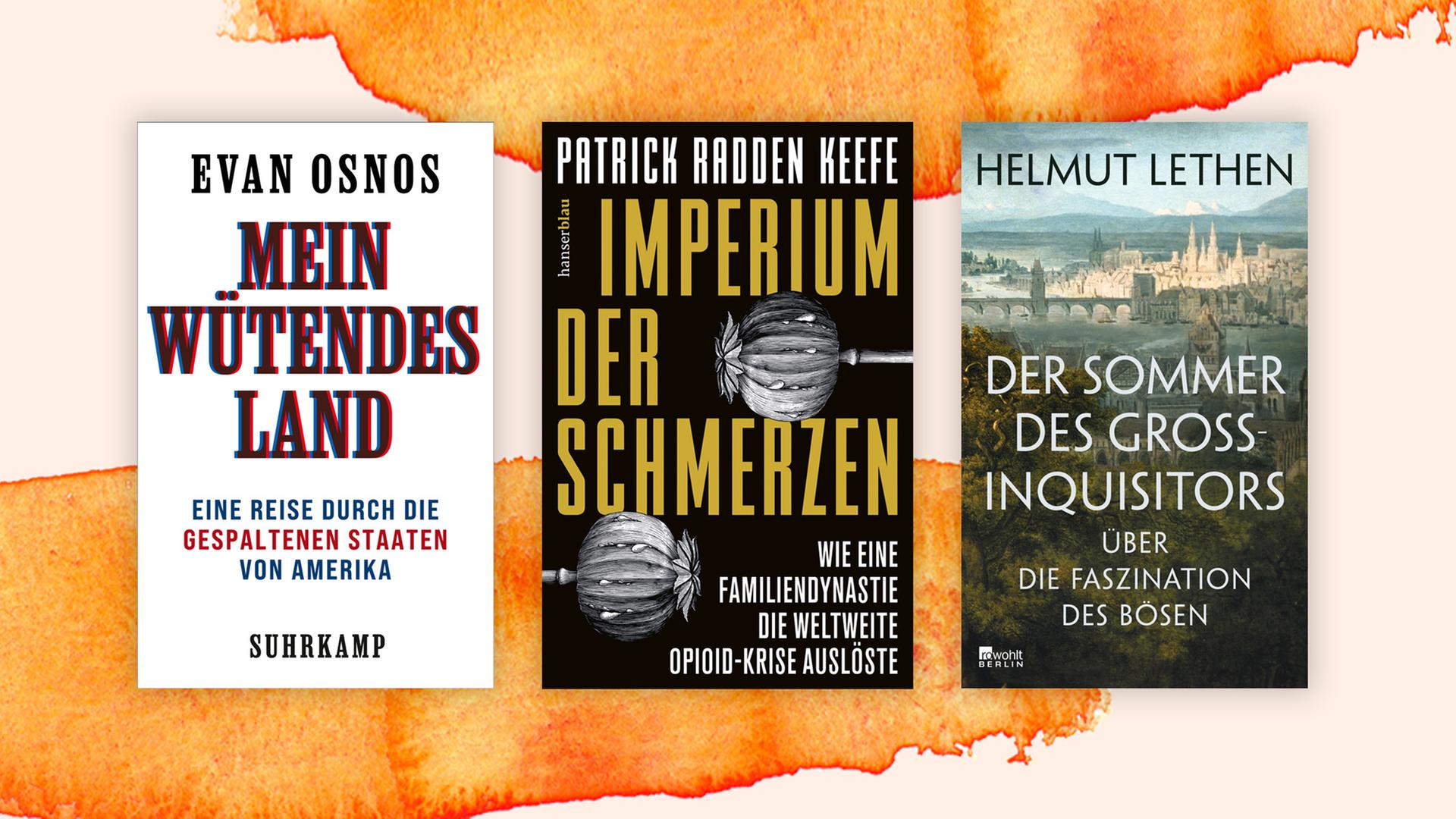 Die Cover der drei erstplatzierten Sachbücher der Sachbuchbestenliste für Dezember 2022. Die Cover der drei erstplatzierten Sachbücher der Sachbuchbestenliste für Dezember 2022.