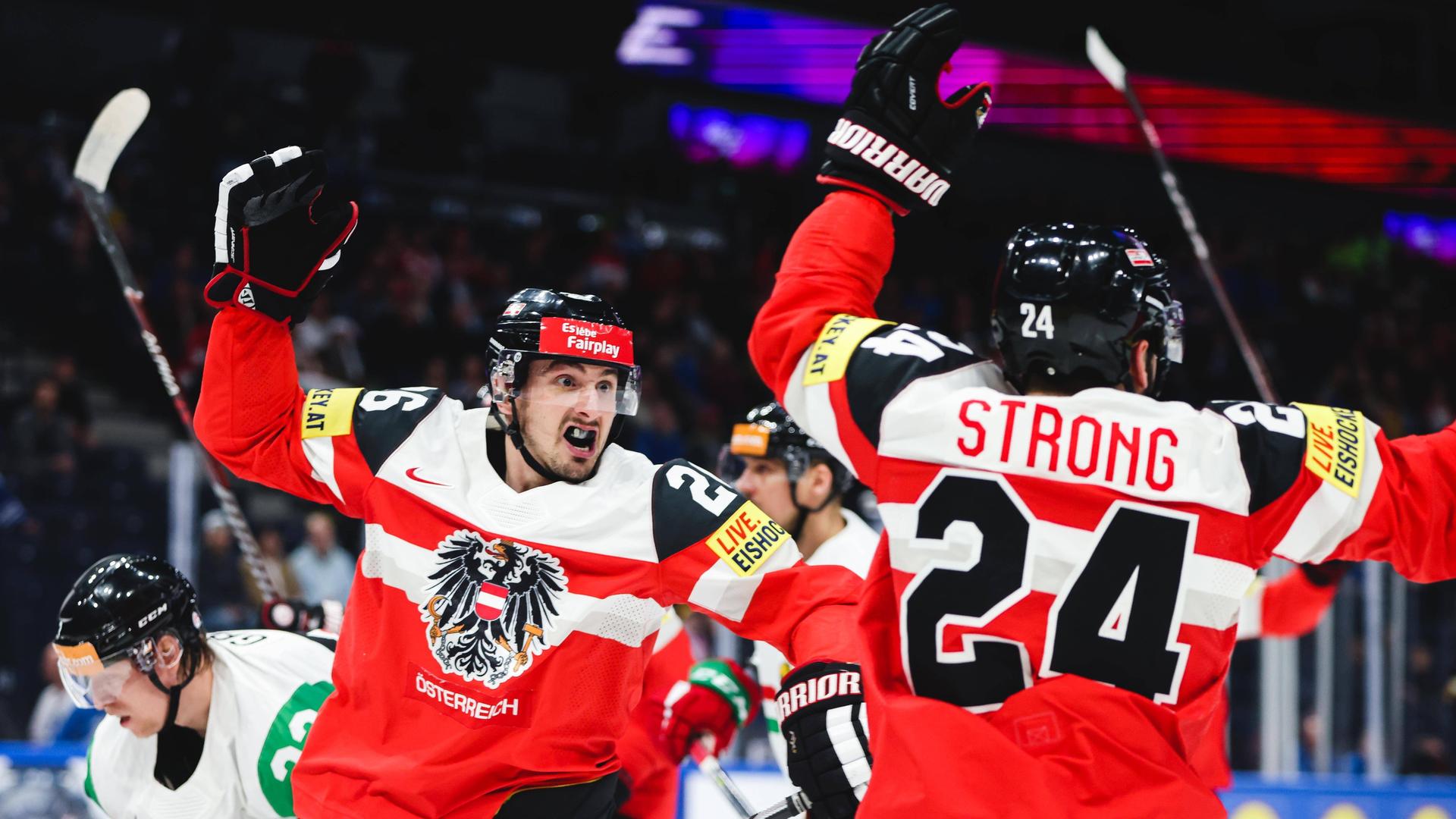 Eishockey WM   Österreich Gewinnt Gegen Ungarn