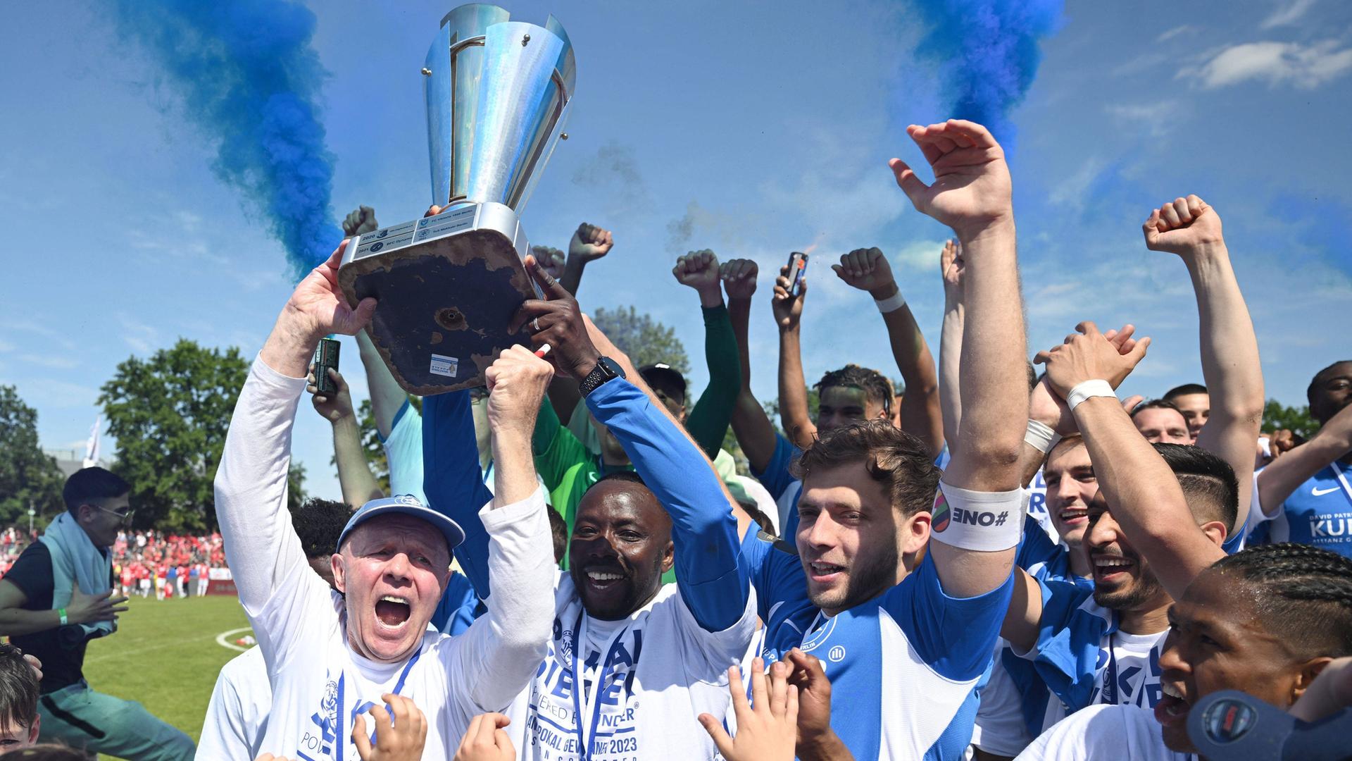 Fußball-DFB-Pokal - TuS Makkabi als erster jüdischer Verein in nächster Hauptrunde