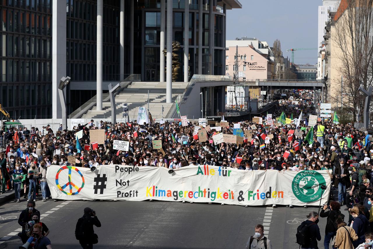 Globaler Klimastreik in Berlin