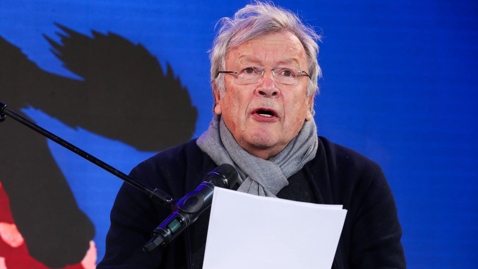 Der russische Schriftsteller Viktor Jerofejew (aufgenommen im November 2021) Der russische Schriftsteller Viktor Jerofejew (aufgenommen im November 2021)