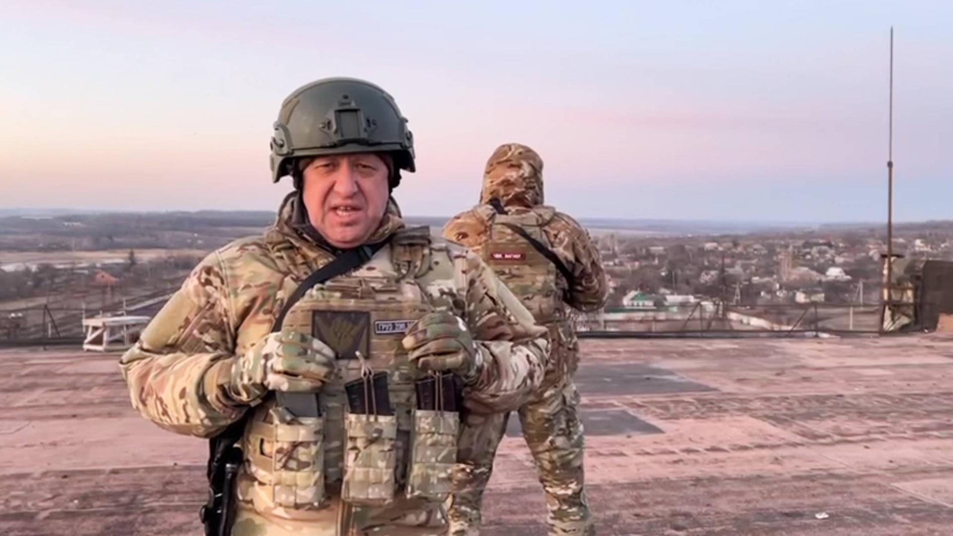 Russlands Krieg in der Ukraine - Wagner-Chef warnt russische Armee vor ukrainischer Großoffensive