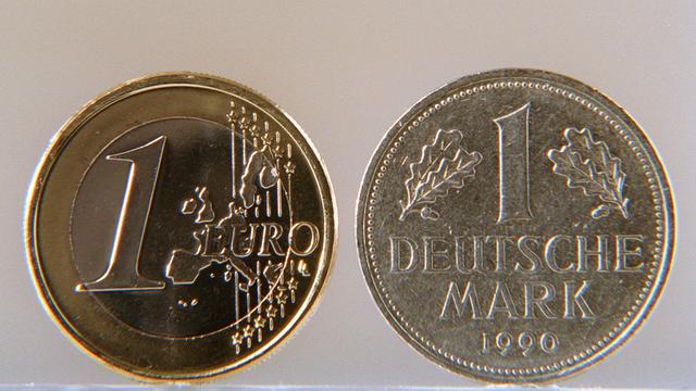 D-Mark und Euro im Vergleich: Neues Geld ab 1.Januar 2002