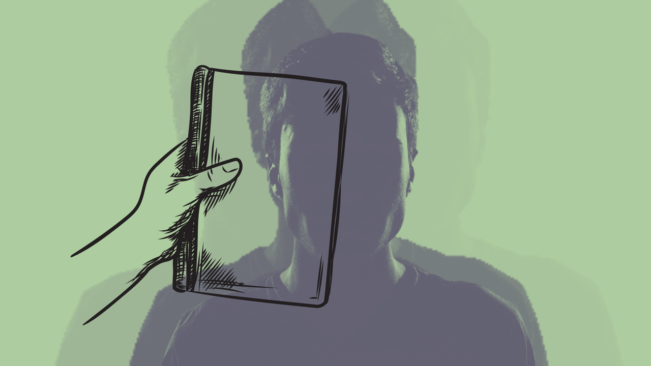 Thomas ehemals an ihn gefesselter Begleitung erklärt ihm seine Bestimmung. Zu sehen: Eine Collage - Die Silouette eines jungen Mannes (grau mit grünem Hintergrund), davor eine Hand mit einem angedeuteten Heft in der Hand. Thomas ehemals an ihn gefesselter Begleitung erklärt ihm seine Bestimmung. Zu sehen: Eine Collage - Die Silouette eines jungen Mannes (grau mit grünem Hintergrund), davor eine Hand mit einem angedeuteten Heft in der Hand.