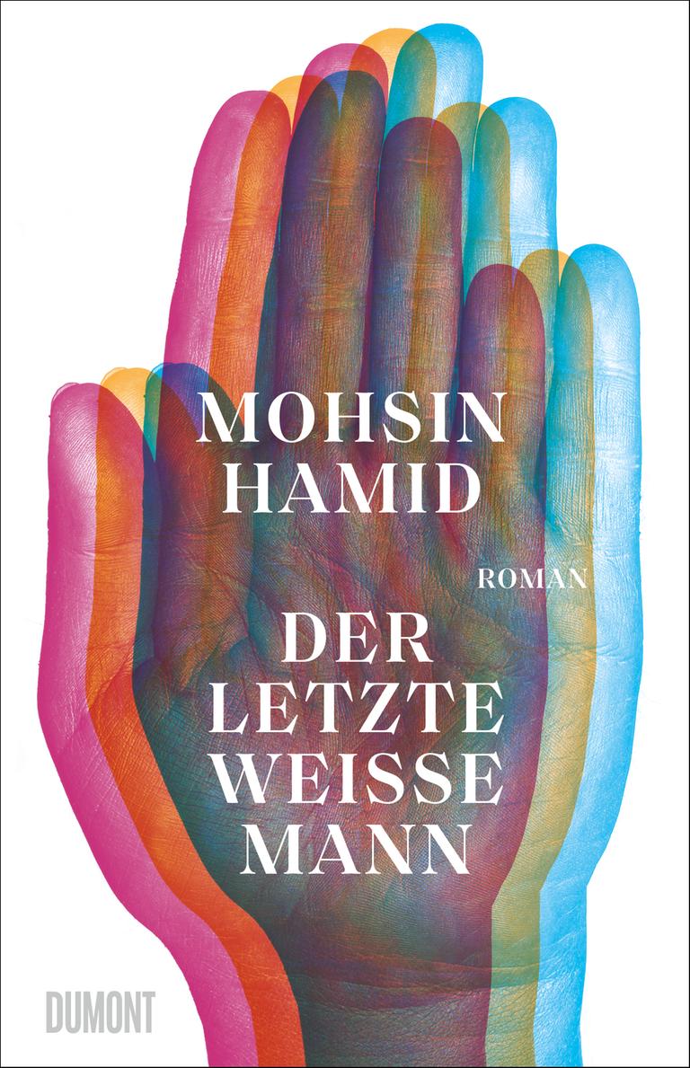 Auf dem Cover ist eine Hand in verschiedenen Farben zu sehen.
