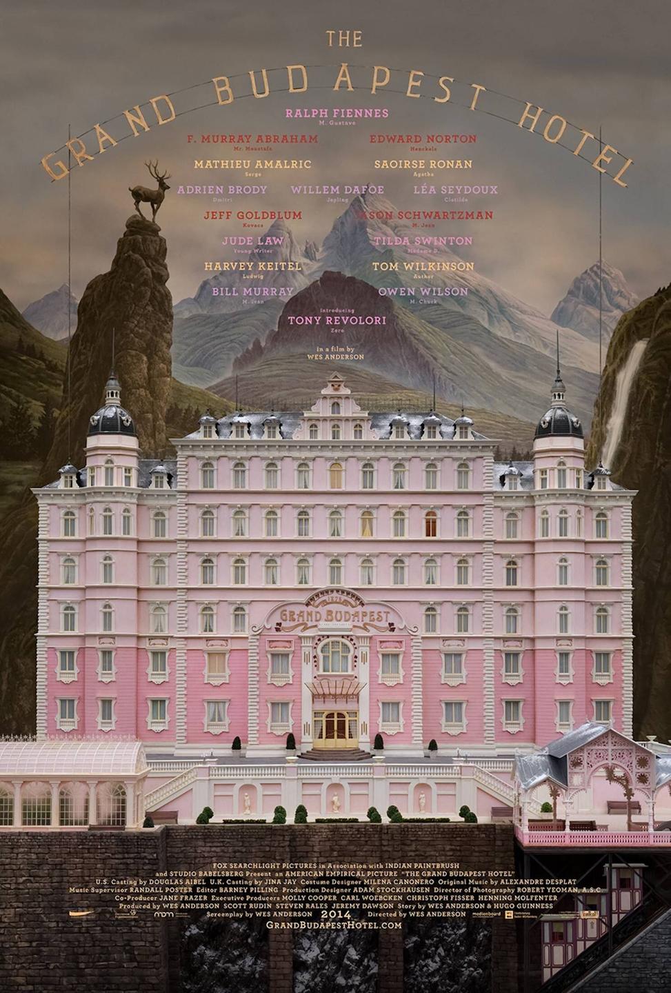 Filmposter für The Grand Budapest Hotel Filmposter für The Grand Budapest Hotel