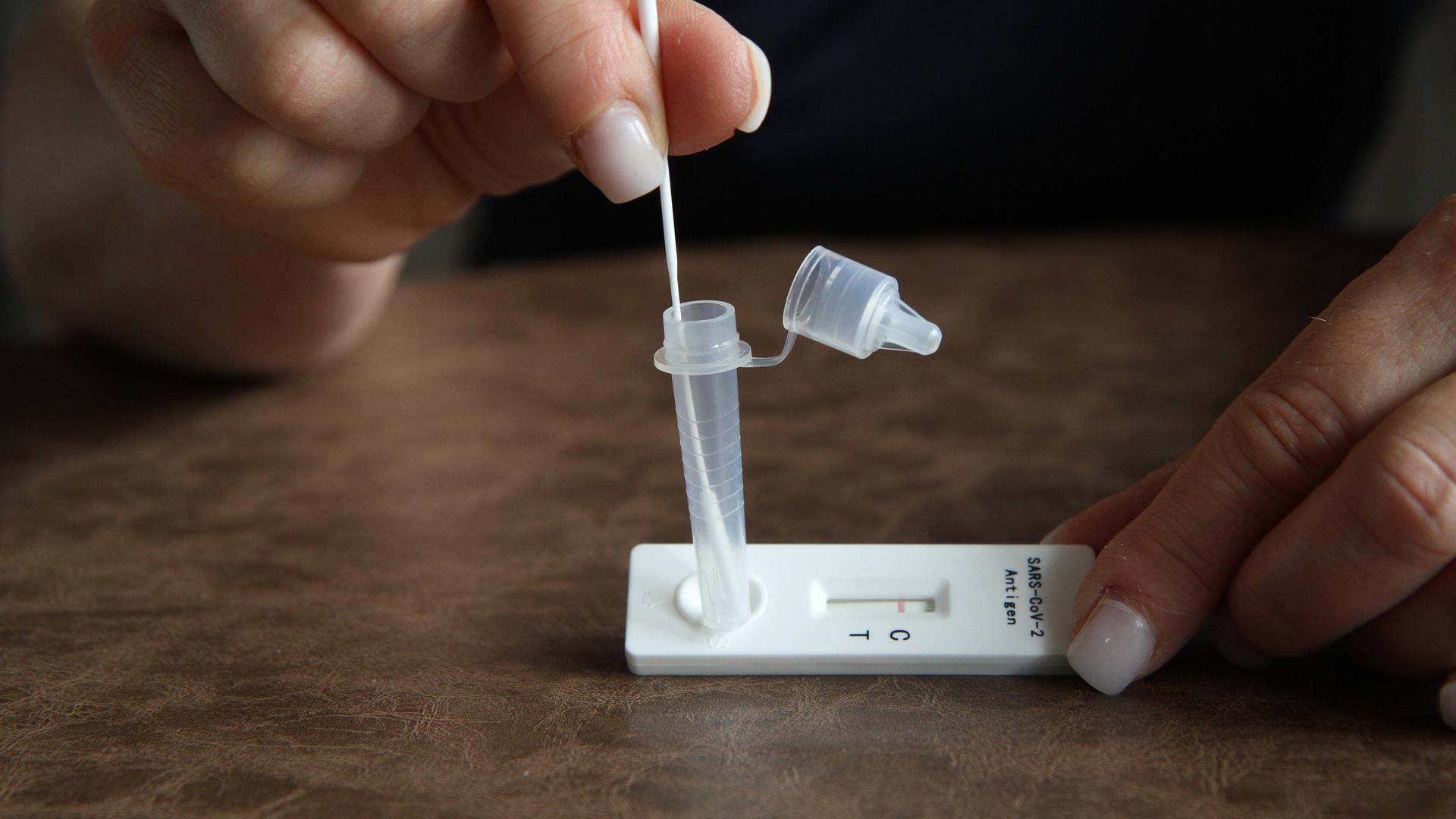 Antigen-Schnelltest-Set Antigen-Schnelltest-Set