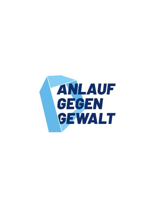 Das Logo von "Anlauf gegen Gewalt", der vom Verein "Athleten Deutschland" initiierten Anlaufstelle gegen Gewalt im Sport. 