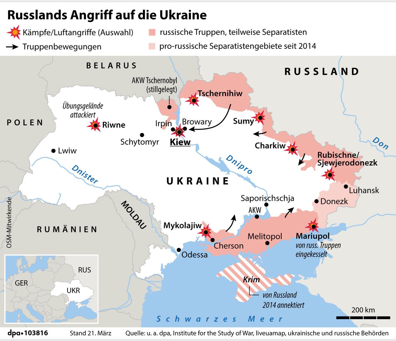 Krieg In Der Ukraine - Sechs Gründe, Warum Die Russische Armee Nur ...