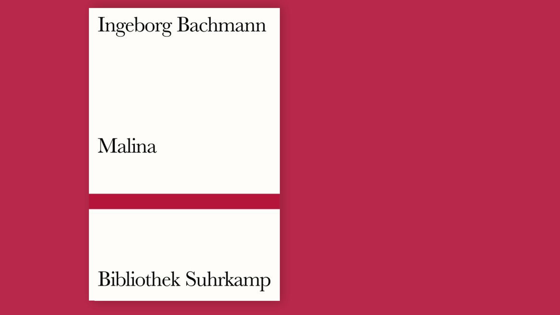 In minimalistischen Weiß erscheint das Buch "Malina" von Ingeborg Bachmann. In minimalistischen Weiß erscheint das Buch "Malina" von Ingeborg Bachmann.