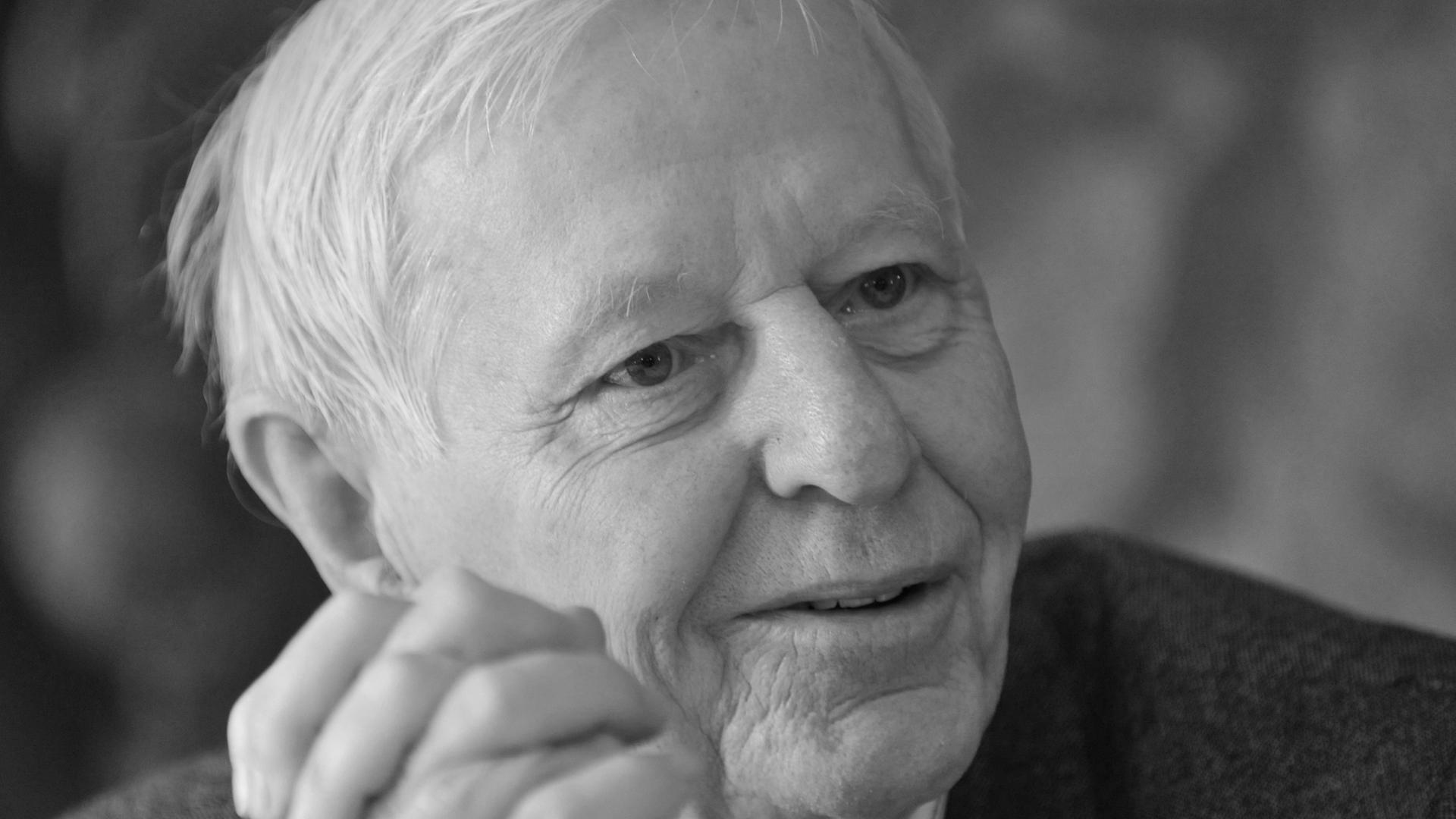 Der Schriftsteller Hans Magnus Enzensberger nimmt an einer Pressekonferenz teil. (2013) Der Schriftsteller Hans Magnus Enzensberger nimmt an einer Pressekonferenz teil. (2013)