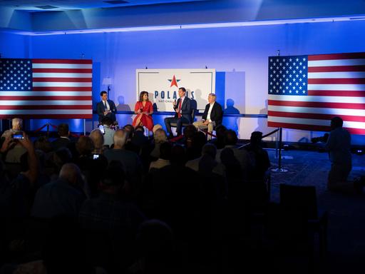 Podiumsveranstaltung der Republikaner in Scottsdale im US-Bundesstaat Arizona am 14.10.20222 mit Chad Wolf, Morgan Ortagus und Lindsay Graham