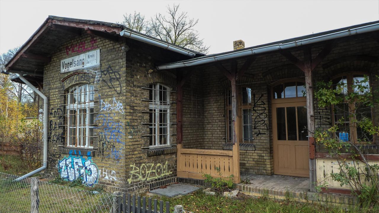 Bahnhofsgebäude Vogelsang. Bahnhofsgebäude Vogelsang.