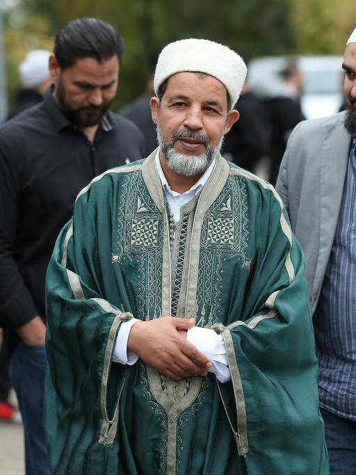 Taha Sabri, Imam der Dar-as-Salam-Moschee in Berlin Neukölln, 2018.