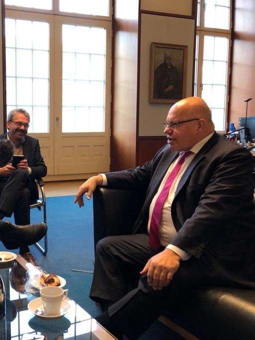 Detjen und Schimmeck bei Altmaier