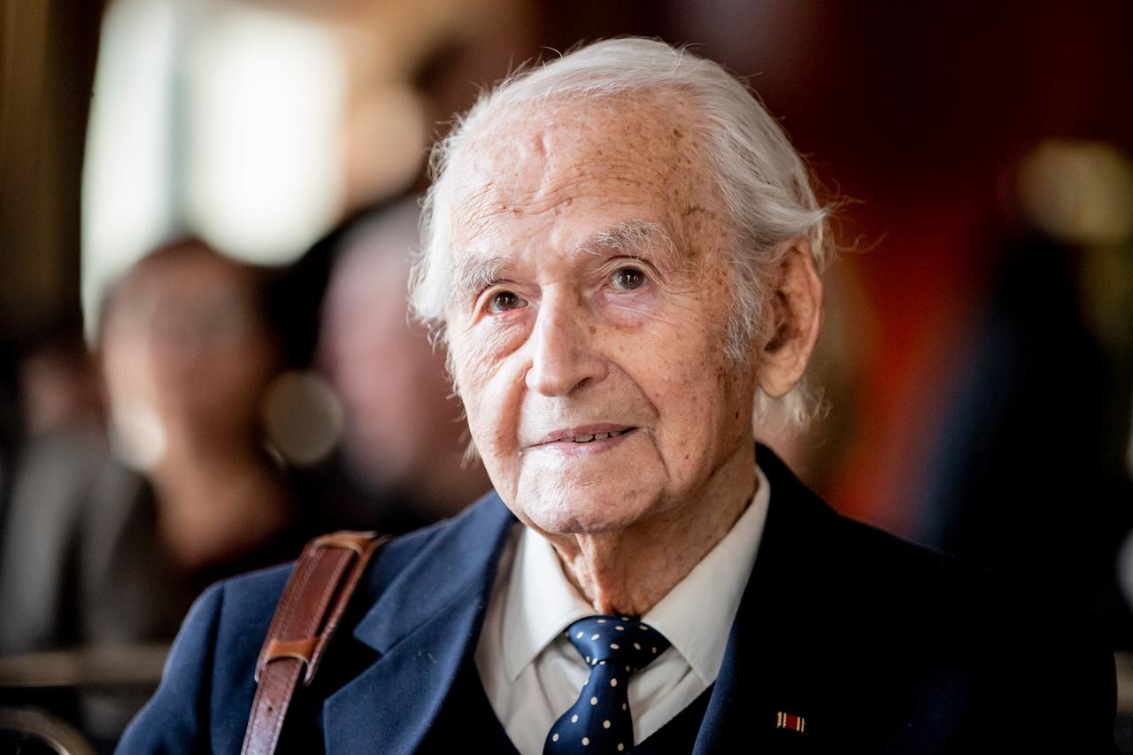 Der Holocaust-Überlebende Leon Schwarzbaum (aufgenommen im Januar 2020) Der Holocaust-Überlebende Leon Schwarzbaum (aufgenommen im Januar 2020)
