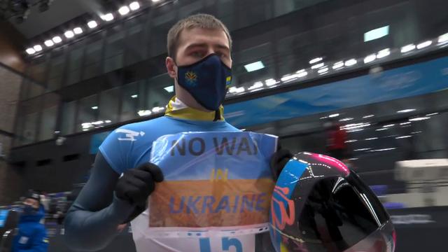 Beijing Olympics Ukraine Sign