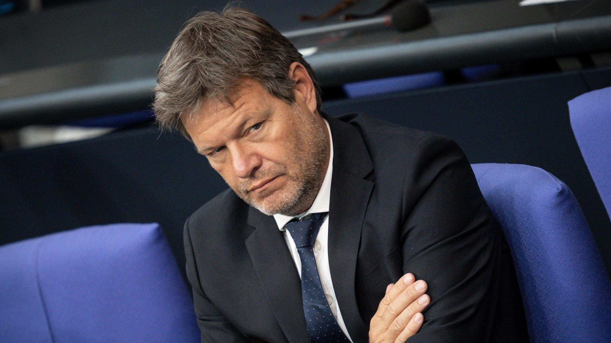 Bundeswirtschaftsminister Robert Habeck \(Bündnis 90/Die Grünen\)
