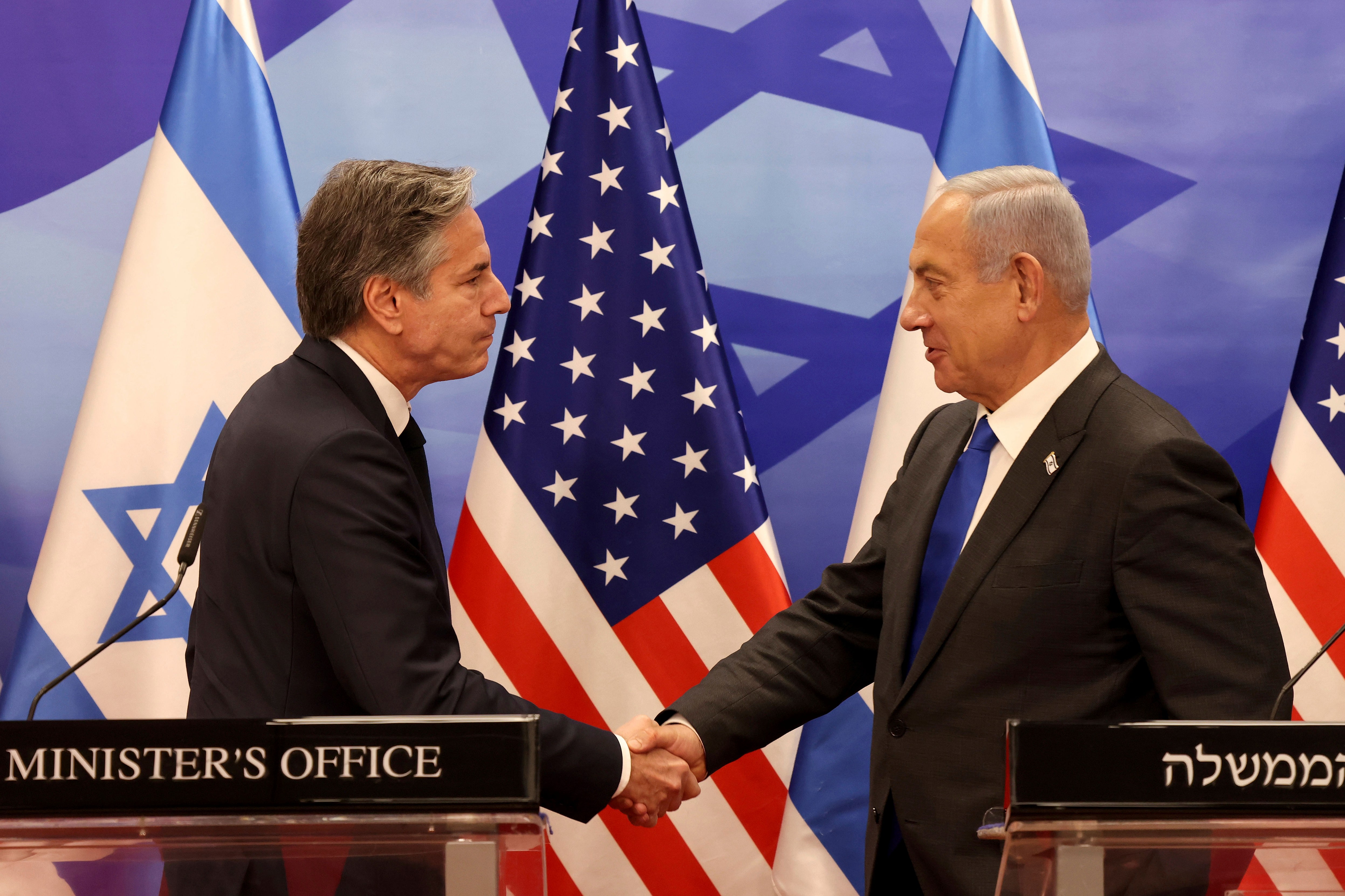 Nahost-Reise - US-Außenminster Blinken sichert Israel volle Solidarität zu