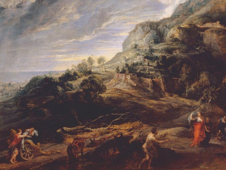 Odysseus bei den Phaeaken (Paul Peter Rubens, 1577-1640).
