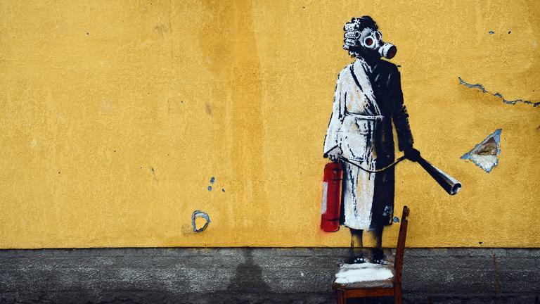 Britischer Künstler   Banksy Werk Wird Von Londoner Gericht Entfernt   Polizei Ermittelt - 2jgs1q4