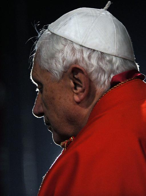 Joseph Ratzinger/Papst Benedikt XVI. in einer Aufnahme aus dem Jahr 2013