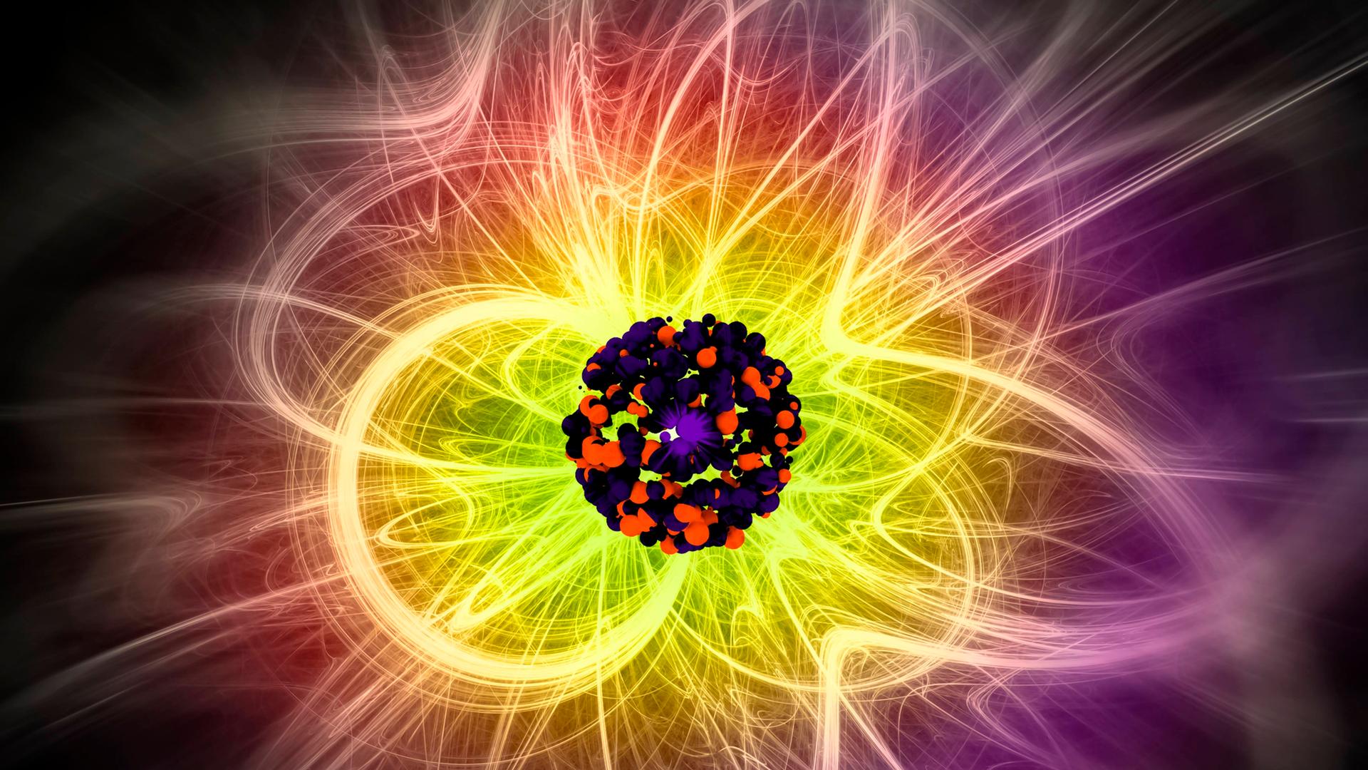 Neutrinos - schnell wie das Licht und ungemein flüchtig.