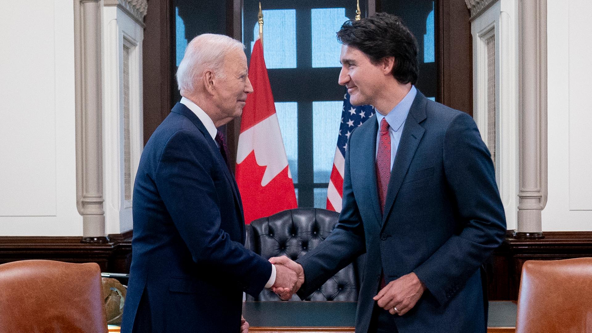 USA und Kanada - Biden kündigt stärkere Zusammenarbeit bei Migration an