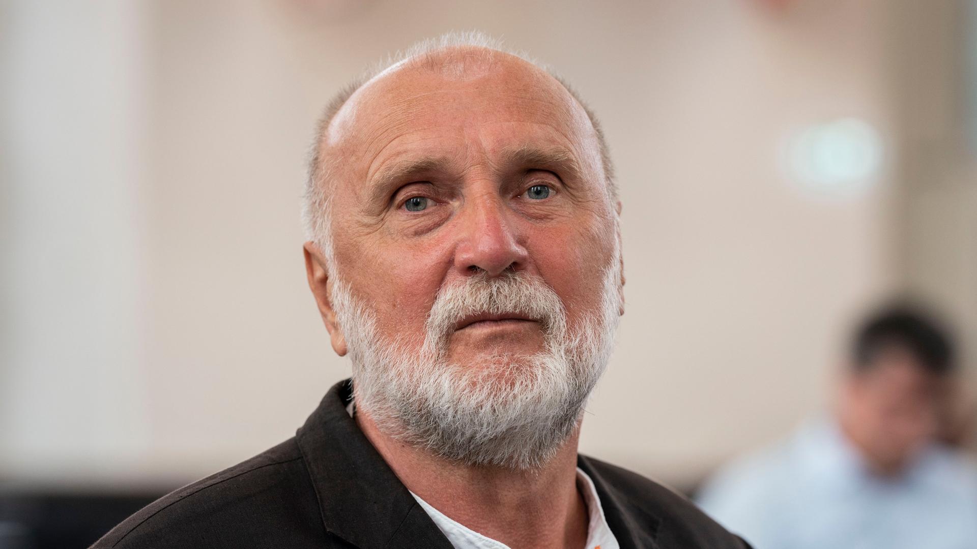 Der bosnische Autor Dzevad Karahasan Der bosnische Autor Dzevad Karahasan
