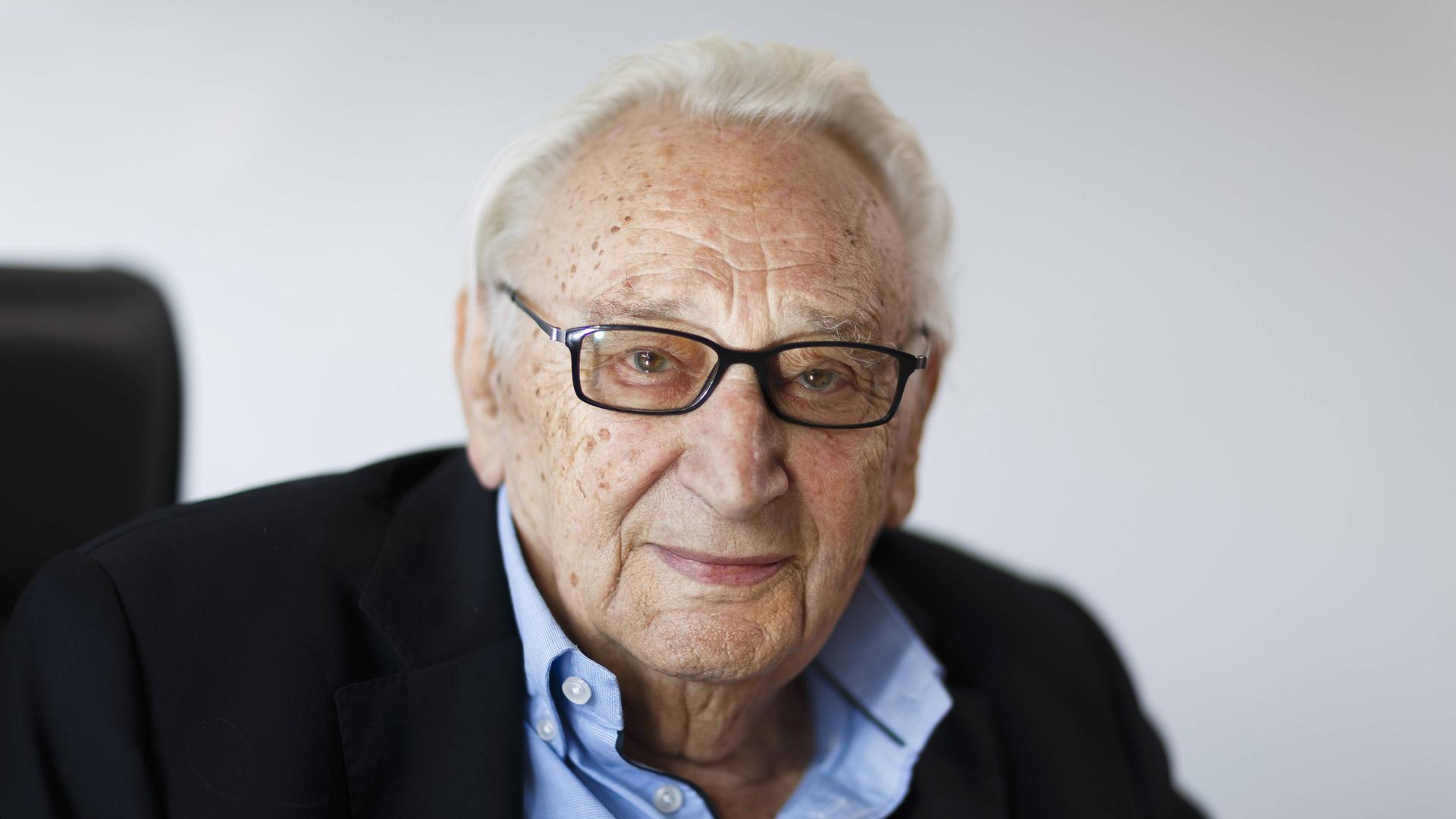 Egon Bahr, 2014 im Willy-Brandt-Haus Egon Bahr, 2014 im Willy-Brandt-Haus