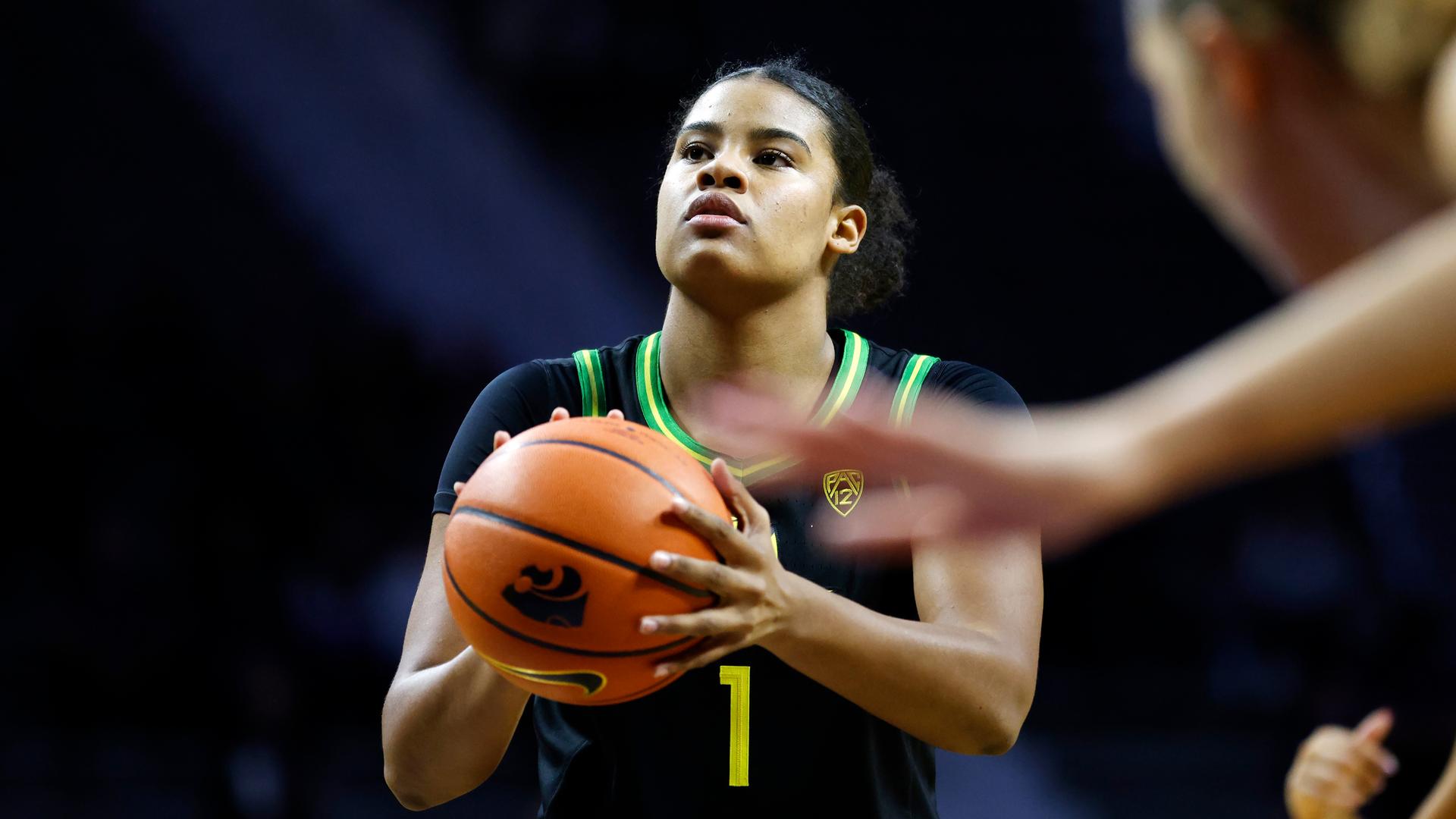 Die deutsche Basketballerin Nyara Sabally Die deutsche Basketballerin Nyara Sabally
