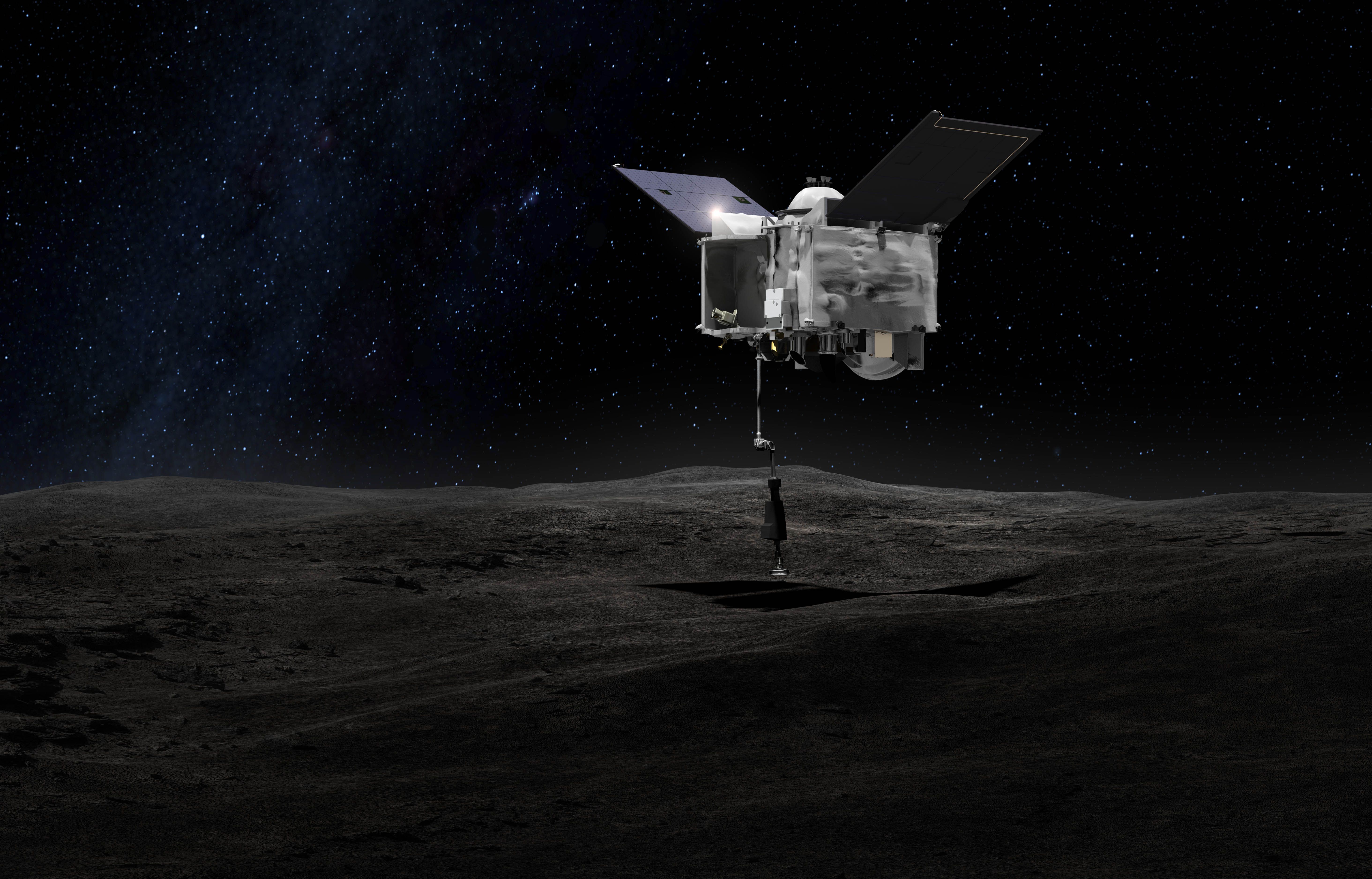 NASA – Osiris Rex om opnieuw een monster te nemen van een vliegende asteroïde