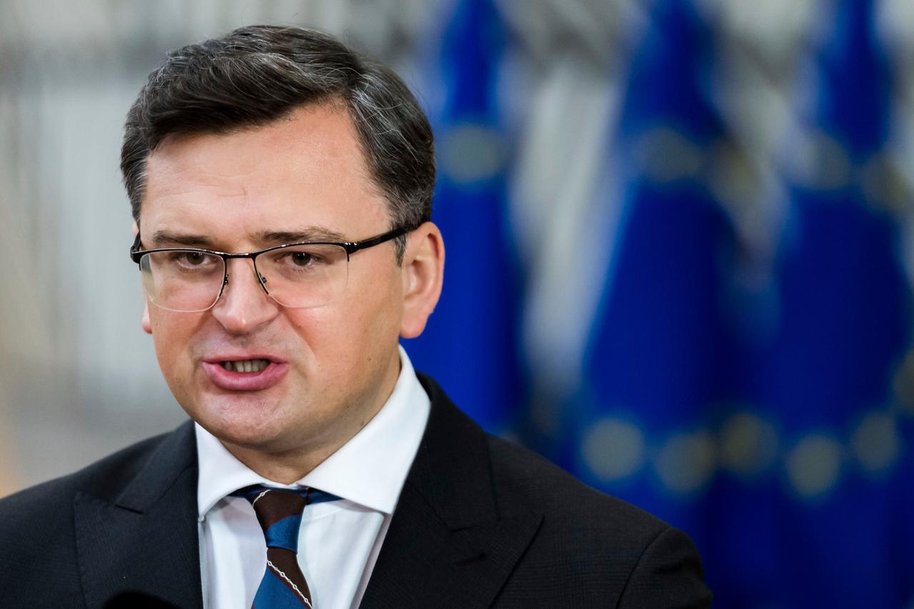 Der ukrainische Außenminister Kuleba. Der ukrainische Außenminister Kuleba.